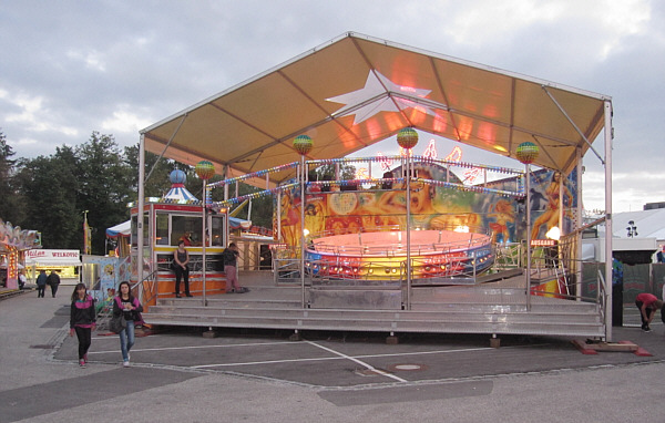 Oktoberfest (Volksfest) in Wels, September 2011!