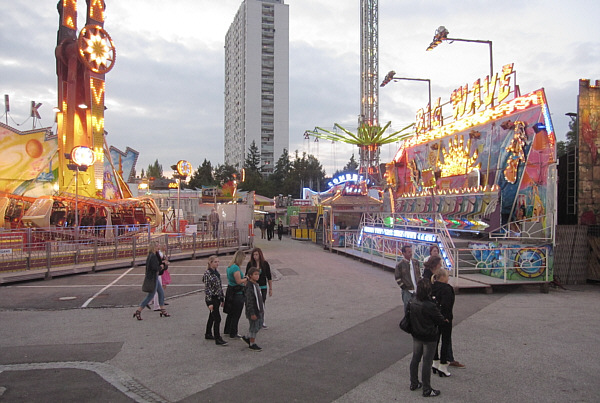 Oktoberfest (Volksfest) in Wels, September 2011!