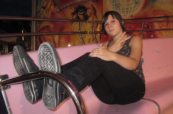 Oktoberfest (Volksfest) in Wels, September 2011!