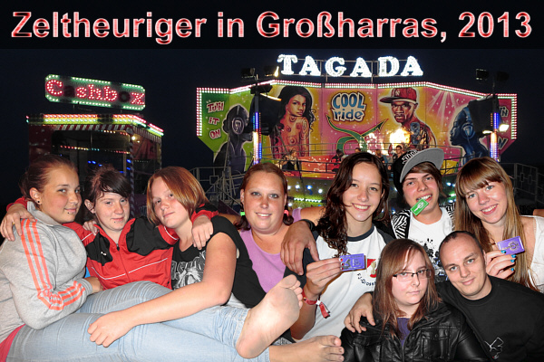 Zeltheuriger der Freiwilligen Feuerwehr in Großharras, 2013!
